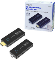 LogiLink HDMI Übertragungs-Set USB-C zu HDMI drahtlos 30m