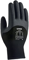 UVEX UNITLITE THERMO PLUS PAIRE DE GANTS DE PROTECTION CONTRE LE FROID, NOIR 6059239