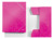 Eckspannermappe WOW, A4, Karton, pink