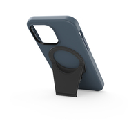 OtterBox Post Up MagSafe Stand, Soporte seguro y con agarre para visualización vertical y horizontal, fuerte fijación magnética con MagSafe, Compatible con iPhone, Black, funda ...