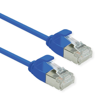 ROLINE GREEN 21.44.3341 kabel sieciowy Niebieski 0,3 m Cat6a U/FTP (STP)