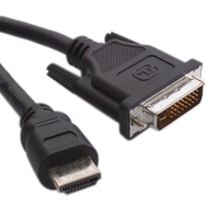 Videk HDMI Plug to DVI Plug Video Cable 5Mtr