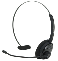 LogiLink BT0027 hoofdtelefoon/headset Draadloos Hoofdband Kantoor/callcenter Bluetooth Zwart