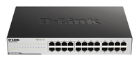 D-Link GO-SW-24G Nie zarządzany L2 Gigabit Ethernet (10/100/1000) 1U Czarny