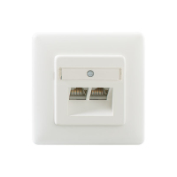 Rutenbeck 136112070 socket-outlet RJ-45 White