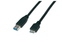 Wirewin USB 3.0 A-MB MM 0.5 SW USB Kabel 0,5 m USB 3.2 Gen 1 (3.1 Gen 1) USB A Micro-USB B Schwarz
