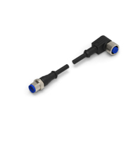 TE Connectivity 1-2273117-4 sensor/actuator cable 1.5 m M12 Black