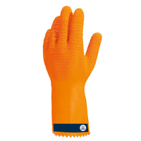 Fiap 1702 Handschutz Orange Baumwolle, Latex