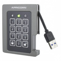Apricorn A253PL-256S-1000 1 TB Gris