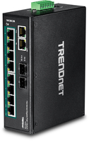 Trendnet TI-PG102 switch di rete Non gestito Gigabit Ethernet (10/100/1000) Supporto Power over Ethernet (PoE) Nero