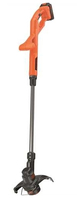 Black & Decker ST182320 débroussailleuse et coupe-bordure Batterie Noir, Orange