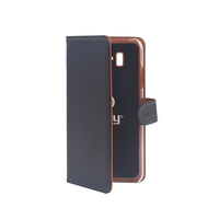 Celly WALLY789 custodia per cellulare 15,2 cm (6") Custodia a libro Nero, Marrone