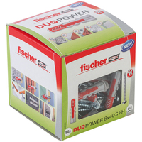 Fischer 535464 tornillo de anclaje y taco 50 pieza(s) Juego de enchufes de pared y tornillos 40 mm