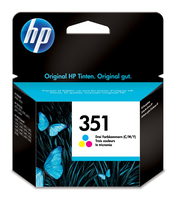 HP 351 Tri-color Original Ink Cartridge