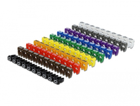 DeLOCK 18304 cable clamp Assorted colours 100 pc(s)