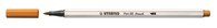 STABILO Pen 68 brush rotulador Medio Ocre 1 pieza(s)