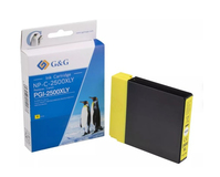 G&G 1C2500Y inktcartridge 1 stuk(s) Compatibel Geel