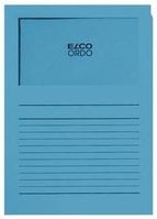 Elco Ordo Cassico 220 x 310 mm Präsentations-Mappe Papier Blau