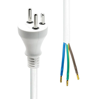 ProXtend PC-KOE-005W-M cable de transmisión Blanco 5 m Enchufe tipo K