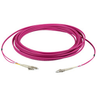 EFB Elektronik IPL-DF-LCULCU-4-0500 Glasfaserkabel 5 m LC OM4 Violett