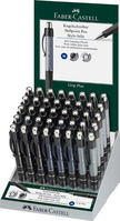 Faber-Castell 140741 balpen Blauw 40 stuk(s)