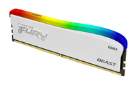 Kingston Technology FURY 8GB 3600MT/s DDR4 CL17 DIMM Beast bianco RGB SE