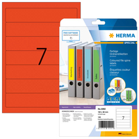 HERMA 5092 etiqueta de impresora Rojo Etiqueta para impresora autoadhesiva
