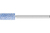 PFERD 31110130 köszörülő és csiszoló eszköz forgószerszámhoz Titán Csapos köszörűkő