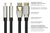 Alcasa DP20-PY030 HDMI-Kabel 3 m HDMI Typ A (Standard) Schwarz