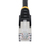 StarTech.com NLBK-50C-CAT6A-PATCH hálózati kábel Fekete 0,5 M S/FTP (S-STP)