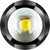 Wentronic 44559 zaklantaarn Zwart Zaklamp LED