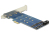 DeLOCK 89374 Schnittstellenkarte/Adapter Eingebaut SATA, USB 3.2 Gen 1 (3.1 Gen 1)