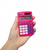 MAUL M 8 Taschenrechner Tasche Einfacher Taschenrechner Pink