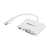 StarTech.com USB-C auf DVI Adapter mit USB Stromversorgung -1920 x 1200 - Weiß