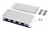 EXSYS EX-1329 hub & concentrateur USB 3.2 Gen 1 (3.1 Gen 1) Type-A 5000 Mbit/s Blanc