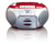Lenco SCD-420 Tragbarer CD-Player Schwarz, Rot