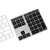LogiLink ID0187 clavier numérique Universel Bluetooth Aluminium, Noir