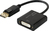 Renkforce RF-4299048 video kabel adapter 0,1 m DisplayPort DVI Zwart