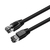 Microconnect MC-SFTP801S networking cable Black 1 m Cat8.1 S/FTP (S-STP)