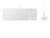 Samsung Wireless Charger Trio Kopfhörer, Smartphone, Smartwatch Weiß USB Kabelloses Aufladen Schnellladung Drinnen
