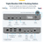 StarTech.com Triple-Monitor USB-C Docking Station, 140W Charging Dock voor MacBook Pro en Windows, 4K 60Hz HDMI of DisplayPort, TAA