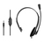 LogiLink HS0054 Kopfhörer & Headset Kabelgebunden Kopfband Büro/Callcenter Schwarz