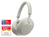 Sony WH-1000XM5 Headset Bedraad en draadloos Hoofdband Oproepen/muziek Bluetooth Zilver