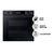 Samsung NV7B4540VBB Forno ad incasso Dual Cook Flex™ Serie 4 76 L A+ Black Inox
