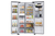 Samsung RH69CG895DS9EU fridge-freezer Freestanding 645 L Silver