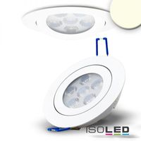 Article picture 1 - LED recessed spotlight :: white :: 15W :: 72° :: round :: neutral white :: dimmable