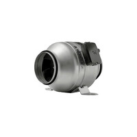 Ventilateur tertiaire inline 1000m3/h, D200, mono 230V, variateur,boîte à borne (246200)