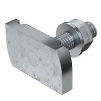 Hammerkopfschraube für Profilschiene MS4121/4141 M8x30mm Stahl Zinklamelle