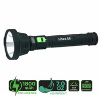 LitezAll 25201 Rechargeable UltraLite Torch 1000 Lumens SKU: LIT-25201