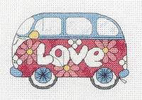 Counted Cross Stitch Kit: Camper Van